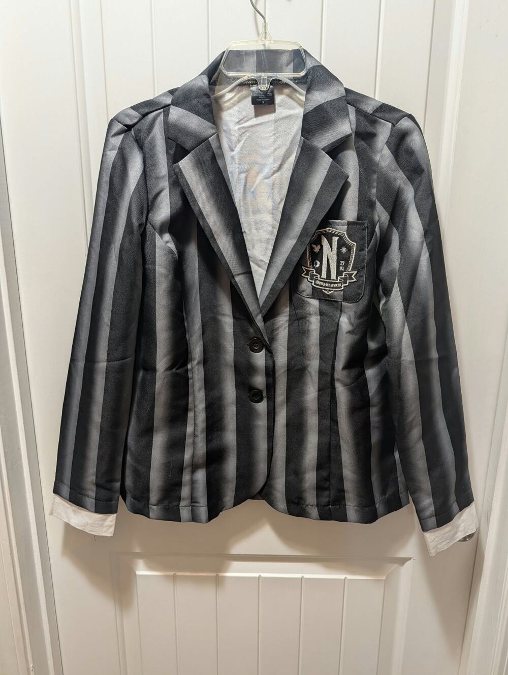 Wednesday Addams Nevermore Academy Blazer Cosplay Jacket Youth S Halloween